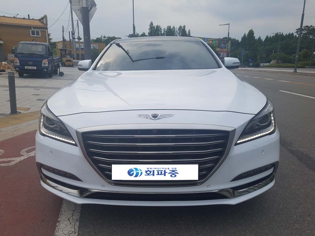 관리 잘 된 제네시스 G80 중고차 아내를 위해 선택한 고객님