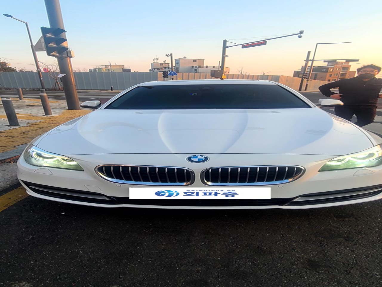 전액 할부로 BMW 520D 중고차 구입한 대구 고객님